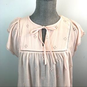 GAP eyelet blouse